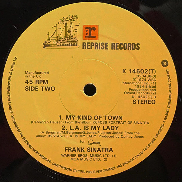 Frank Sinatra – Theme From New York, New York (NM, FUNDA EX)