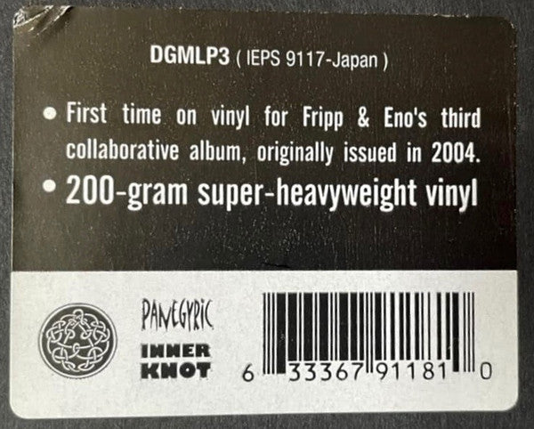 Fripp & Eno – The Equatorial Stars (NUEVO, SELLADO) BOXV47