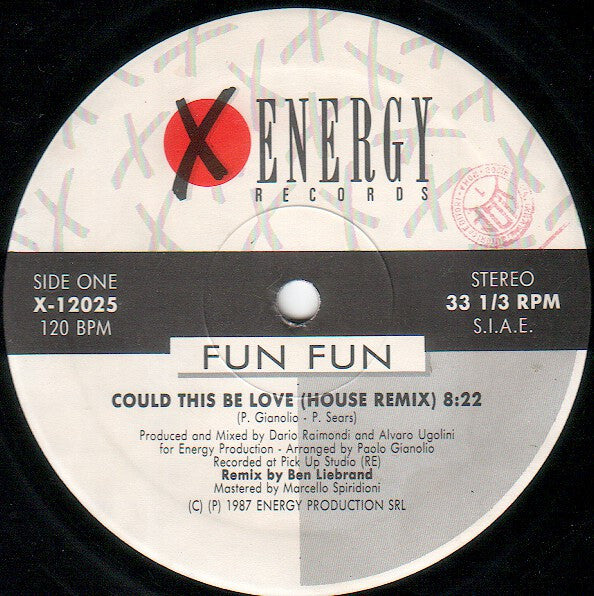 Fun Fun – Could This Be Love (NM)