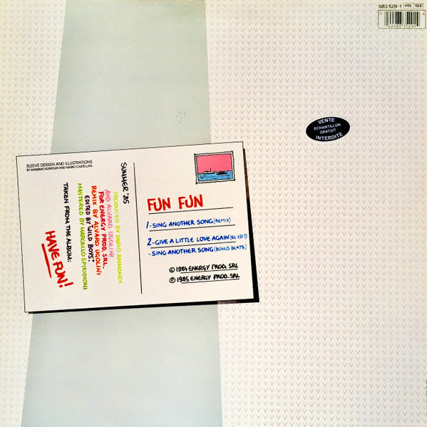 Fun Fun – Sing Another Song (Remix) (NM, FUNDA VG+) BOX11