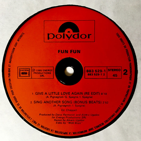 Fun Fun – Sing Another Song (Remix) (NM, FUNDA VG+) BOX11