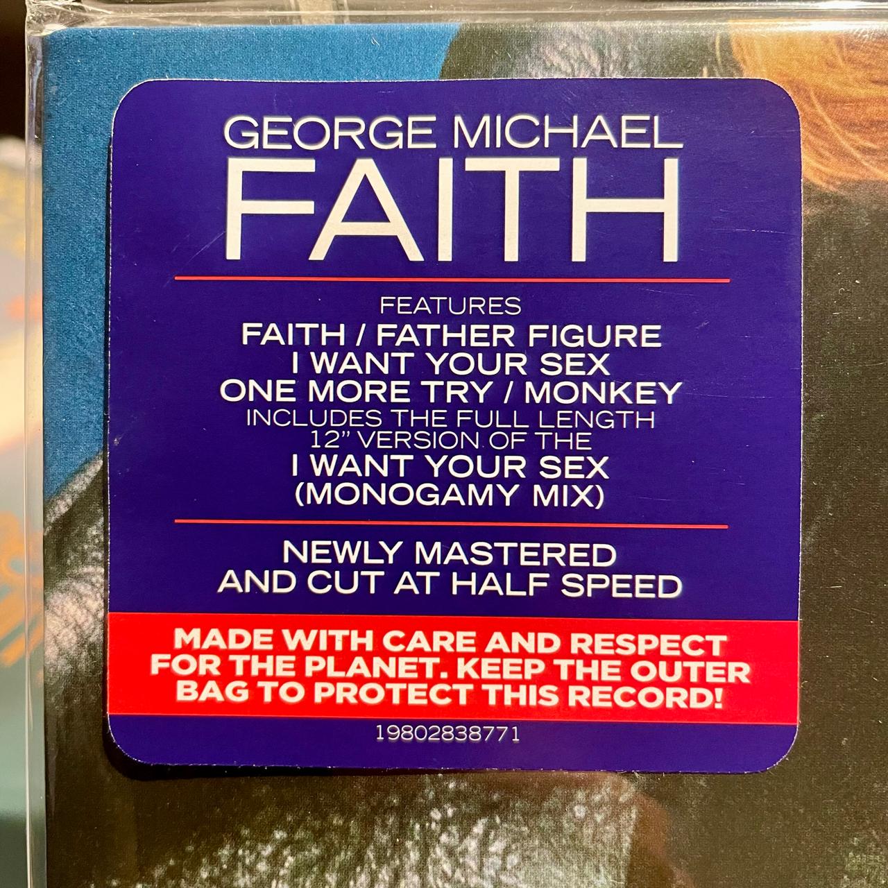 George Michael – Faith / DISCO DOBLE (NUEVO, SELLADO) BOXV35