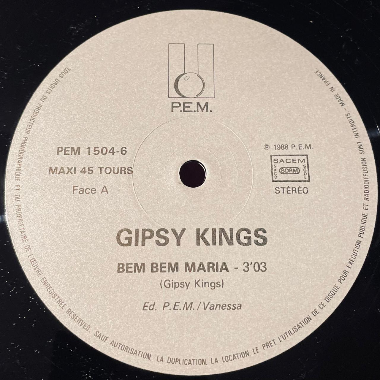 Gipsy Kings – Bem Bem Maria (NM)