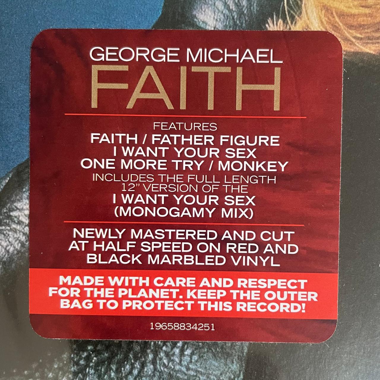 George Michael – Faith / DISCO DOBLE (NUEVO, SELLADO) BOXV45