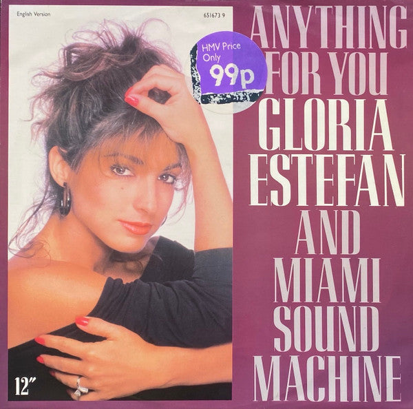 Gloria Estefan And Miami Sound Machine – Anything For You (NM) [incluye megamix] Box29