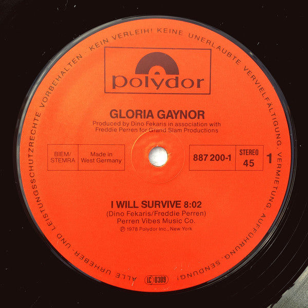 Gloria Gaynor – I Will Survive (NM, FUNDA EX) BOX28