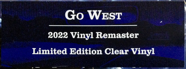 Go West – Go West / LIMITED EDITION CLEAR VINYL (NUEVO, SELLADO)
