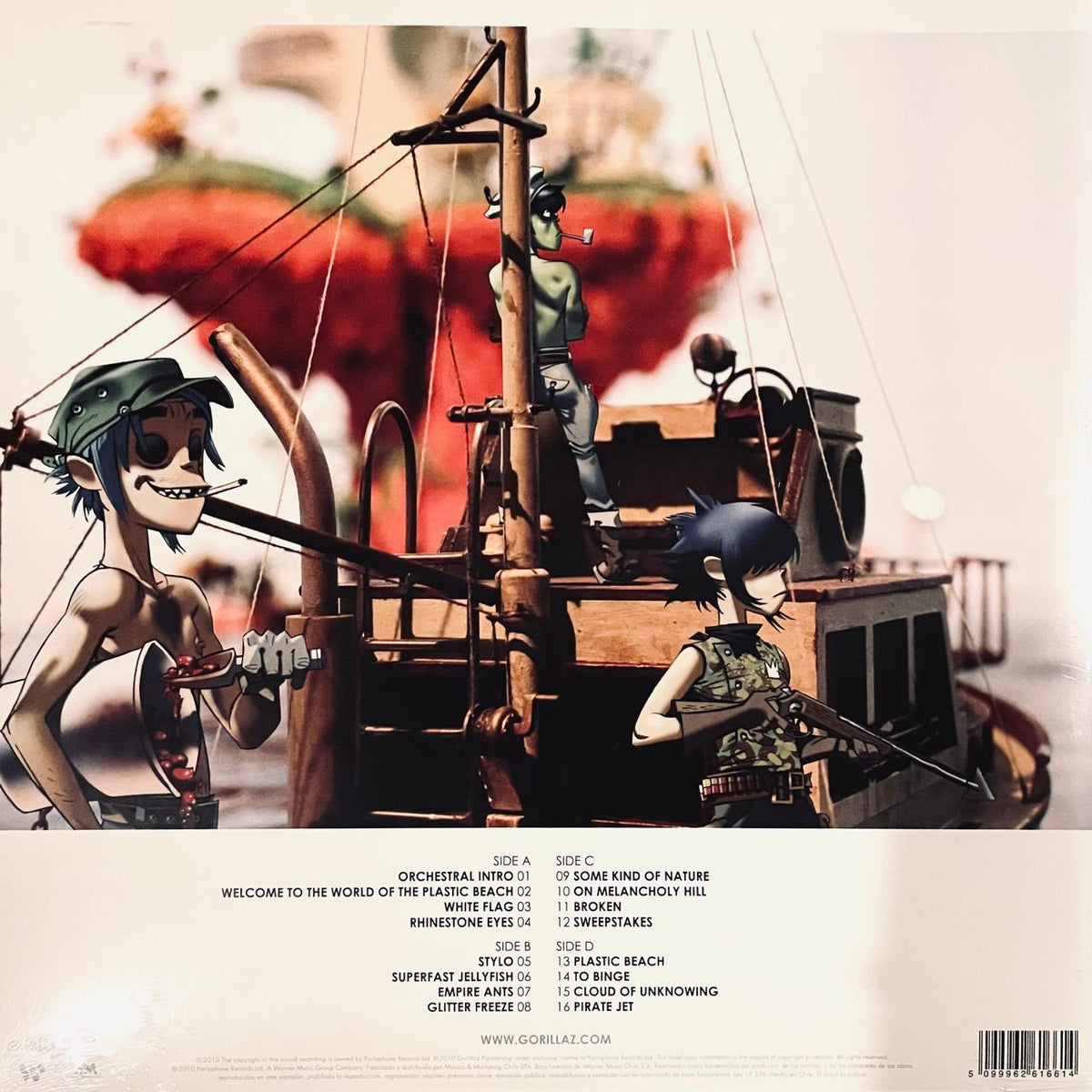 Gorillaz – Plastic Beach / DISCO DOBLE (NUEVO, SELLADO)