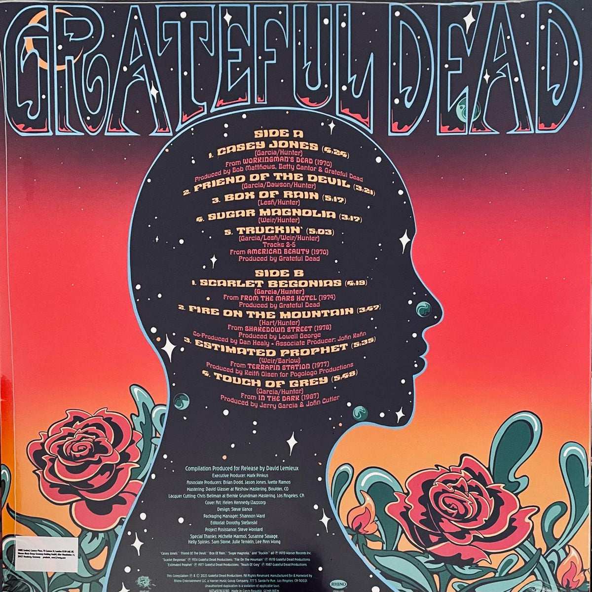 Grateful Dead – Gratest Hits - 60th Anniversary (NUEVO, SELLADO)