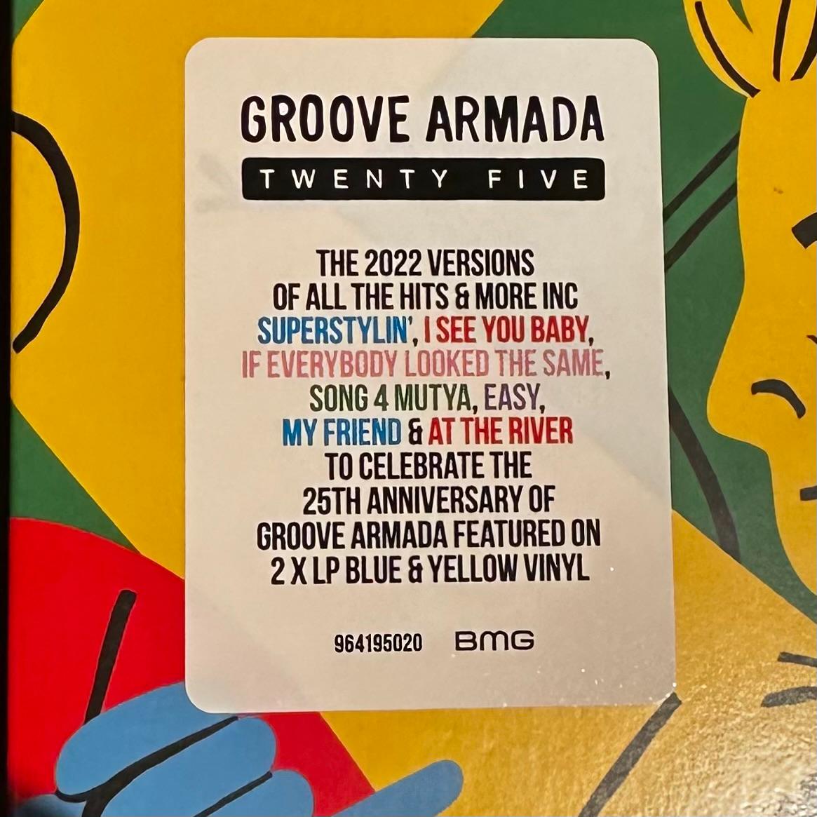 Groove Armada – GA25 / DISCO DOBLE (NUEVO, SELLADO) BOXV49