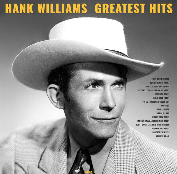 Hank Williams – Hank Williams Greatest Hits, disco de vinilo, nuevo y sellado