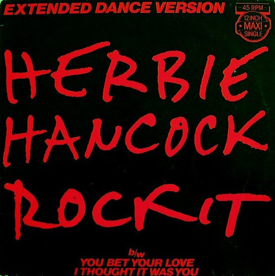 Herbie Hancock – Rockit (Extended Dance Version) (NM, Funda VG+) Box40