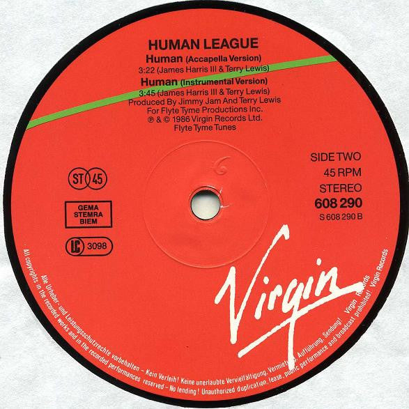 Human League – Human (NM, FUNDA VG+) BOX2