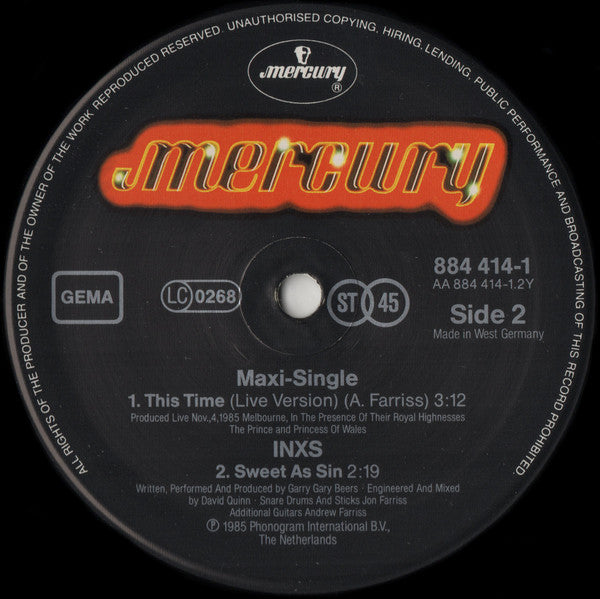 INXS – What You Need (NM)