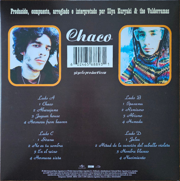 Illya Kuryaki And The Valderramas – Chaco / DISCO DOBLE (NUEVO, SELLADO)