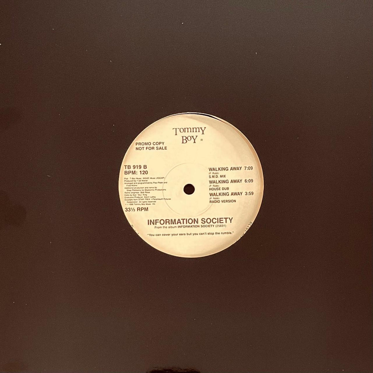 Information Society – Walking Away (EX) BOX8