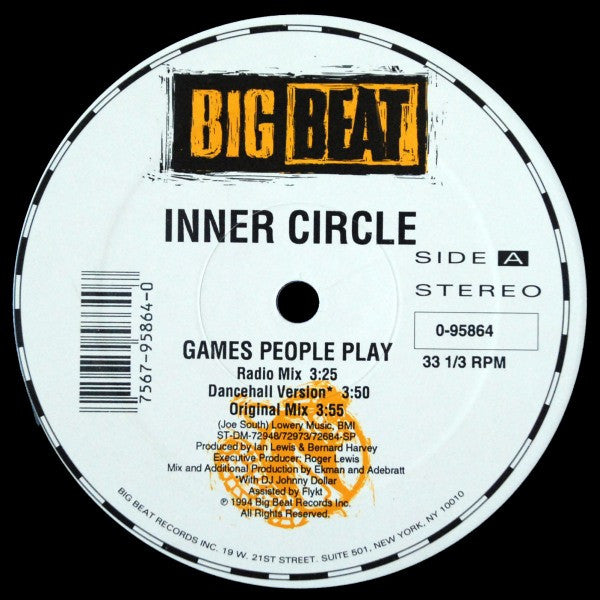 Inner Circle – Games People Play (VG+) BOX29
