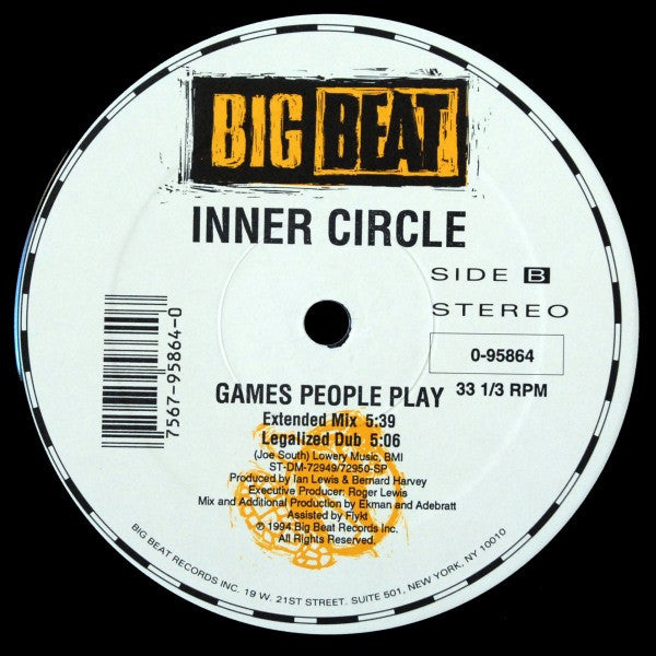 Inner Circle – Games People Play (VG+) BOX29
