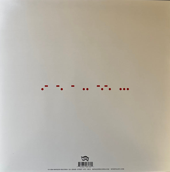 Interpol – Antics (NUEVO, SELLADO) BOXV34