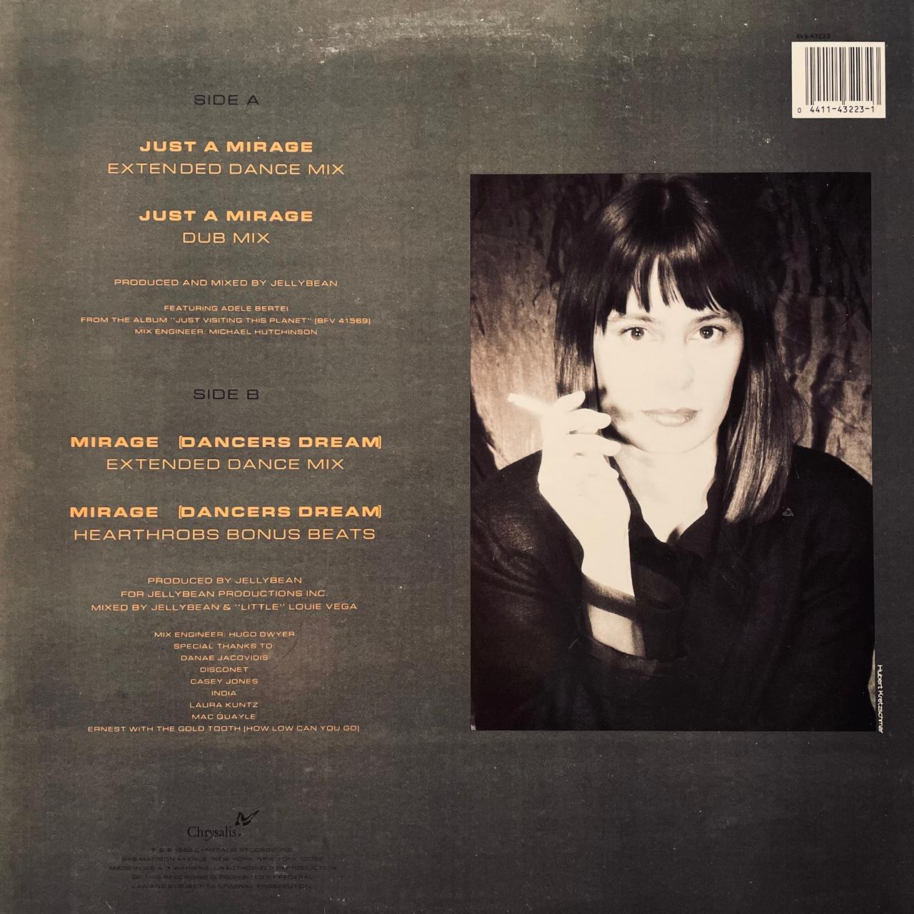 Jellybean Featuring Adele Bertei – Just A Mirage (NM, FUNDA EX)