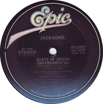 Jacksons – State Of Shock (VG+) BOX21