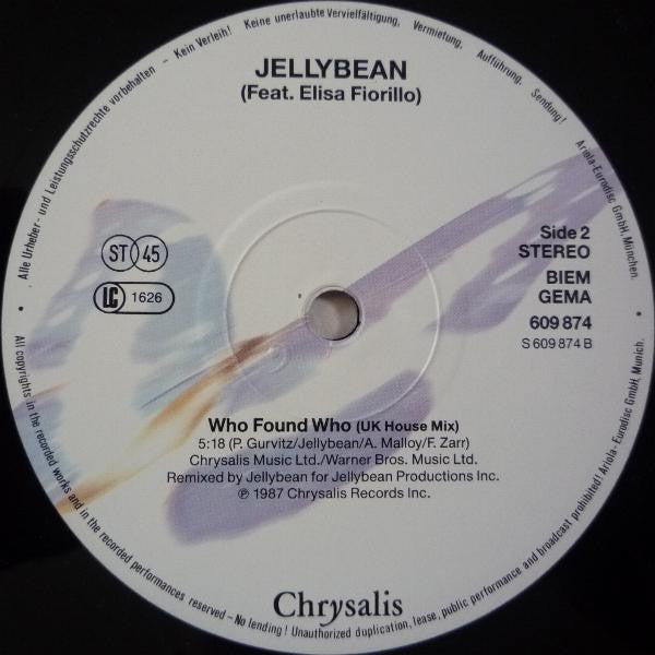 Jellybean – Just A Mirage (NM) BOX6