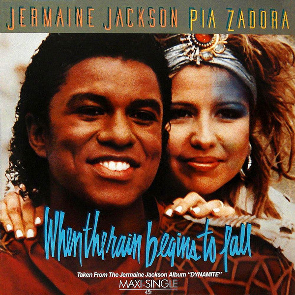 Jermaine Jackson & Pia Zadora – When The Rain Begins To Fall (EX) Box37