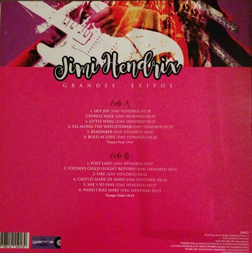 Jimi Hendrix – Grandes Éxitos (NUEVO, SELLADO) BOXV54