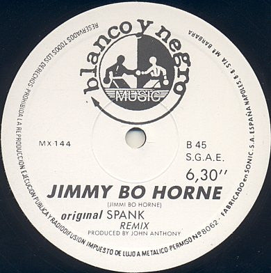 Jimmy Bo Horn* – Spank 86 Remix (NM, FUNDA VG+) BOX32