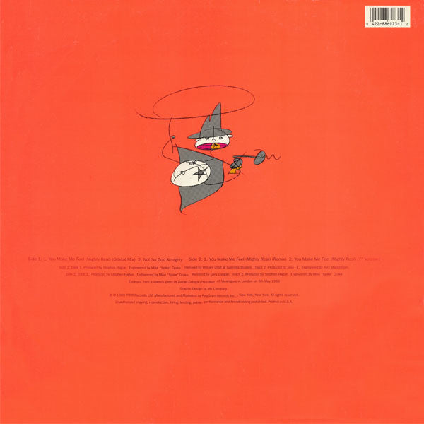 Jimmy Somerville – You Make Me Feel (Mighty Real) (EX, FUNDA VG+) BOX18