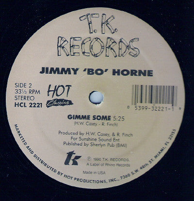Jimmy 'Bo' Horne – Spank / Gimme Some (EX, FUNDA GENERICA DE SELLO EX) BOX11
