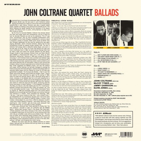 John Coltrane Quartet – Ballads / LIMITED EDITION (NUEVO, SELLADO) BOXV53