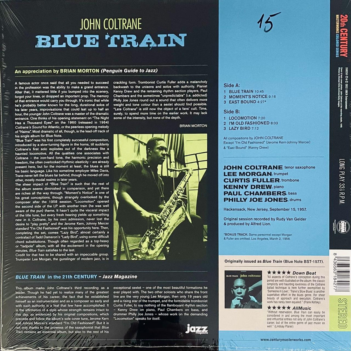 John Coltrane – Blue Train / LIMITED EDITION (NUEVO, SELLADO)