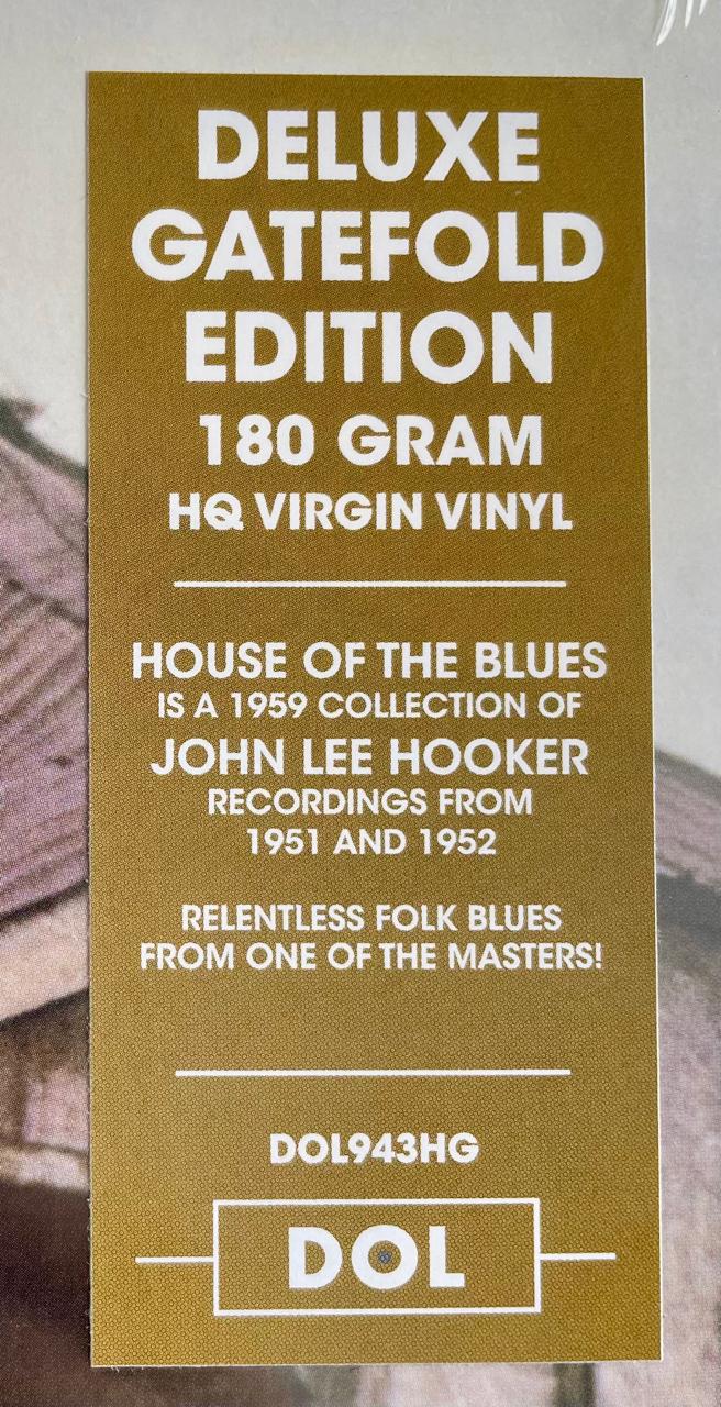 John Lee Hooker – House Of The Blues / DELUXE GATEFOLD EDITION, foto 3 de la edición