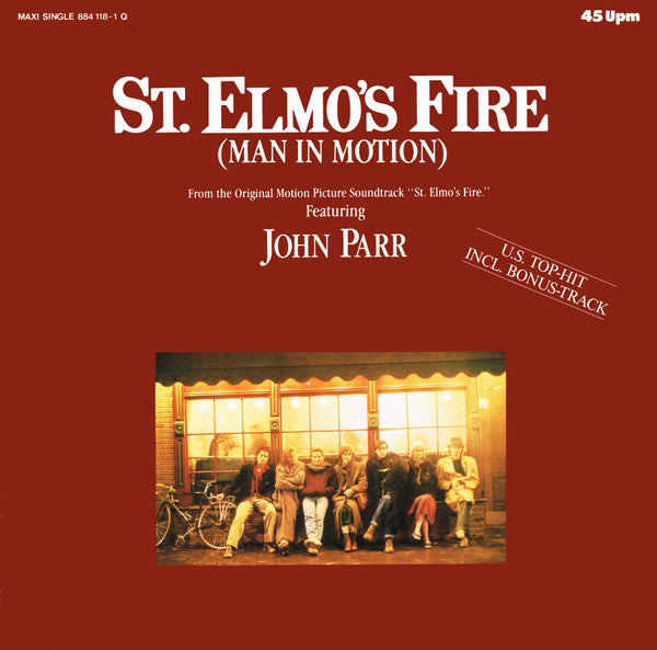 John Parr – St. Elmo's Fire (Man In Motion) (NM, FUNDA VG+) BOX23