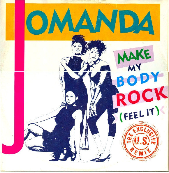 Jomanda – Make My Body Rock (Feel It) (The Exclusive U.S. Remix) (NM) Box38