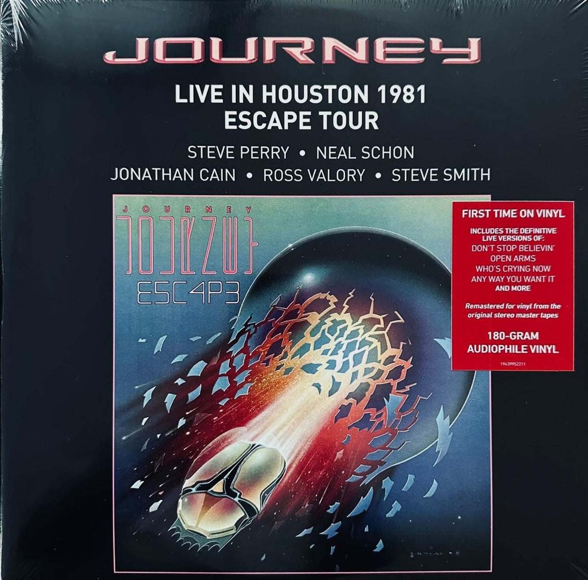 Journey – Live In Houston 1981 Escape Tour / DISCO DOBLE (NUEVO, SELLADO)