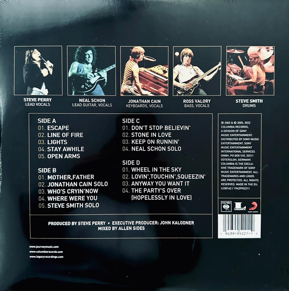 Journey – Live In Houston 1981 Escape Tour / DISCO DOBLE (NUEVO, SELLADO)