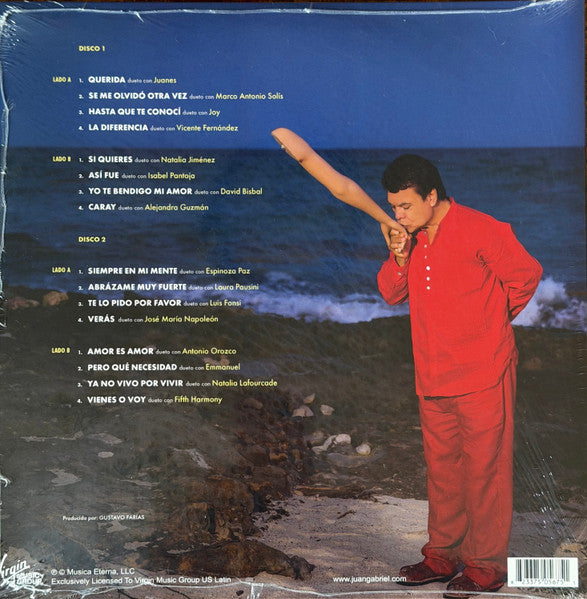 Juan Gabriel – Los Dúo / DISCO DOBLE (NUEVO, SELLADO)