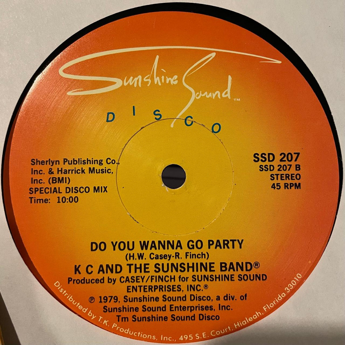 K.C. And The Sunshine Band – Do You Wanna Go Party(VG+) BOX21