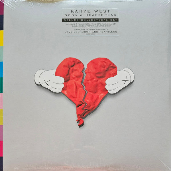 Kanye West – 808s & Heartbreak - Deluxe Collector's Set / DISCO DOBLE + CD (NUEVO, SELLADO) BOXV43