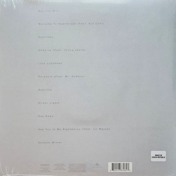 Kanye West – 808s & Heartbreak - Deluxe Collector's Set / DISCO DOBLE + CD (NUEVO, SELLADO) BOXV43