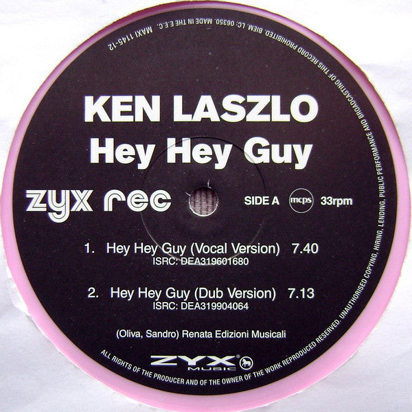 Ken Laszlo – Hey Hey Guy (MINT, NUEVO NO SELLADO) BOX12