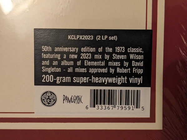 King Crimson – Larks' Tongues In Aspic 2023 Mixes / DISCO DOBLE (NUEVO, SELLADO) BOXV46