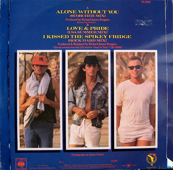 King – Alone Without You (Scorcher Mix), Incluye Love & Pride (USA Summer Mix) (NM, FUNDA VG+) BOX21