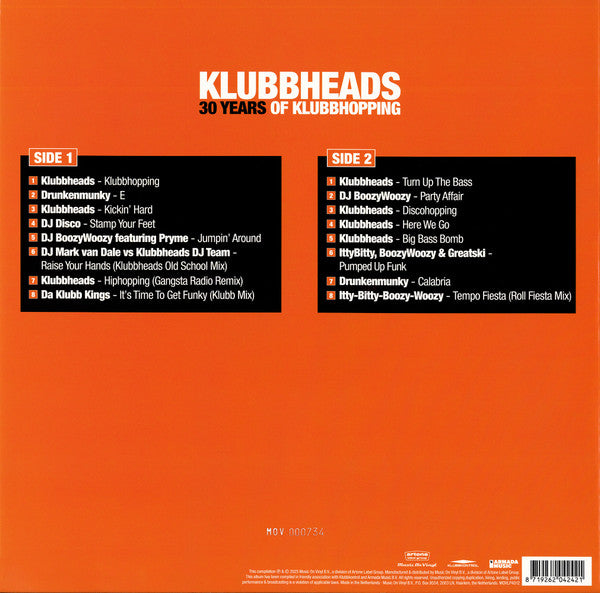 Klubbheads – 30 Years Of Klubbhopping: 30th Anniversary / LIMITED EDITION (NUEVO, SELLADO)