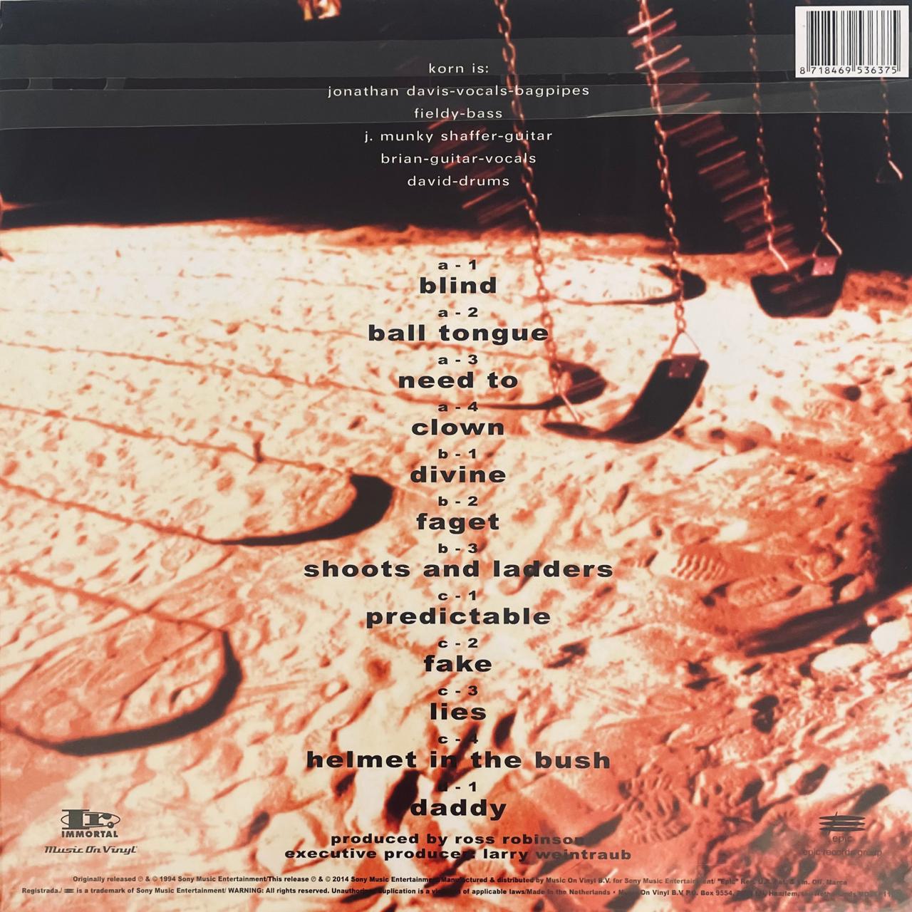 Korn – Korn / DISCO DOBLE (NUEVO, SELLADO)
