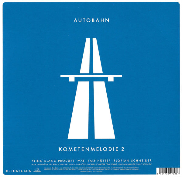 Kraftwerk – Autobahn / VINILO 7" (NUEVO, SELLADO) BOXV12