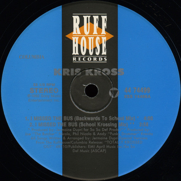Kris Kross – I Missed The Bus (NM) BOX12
