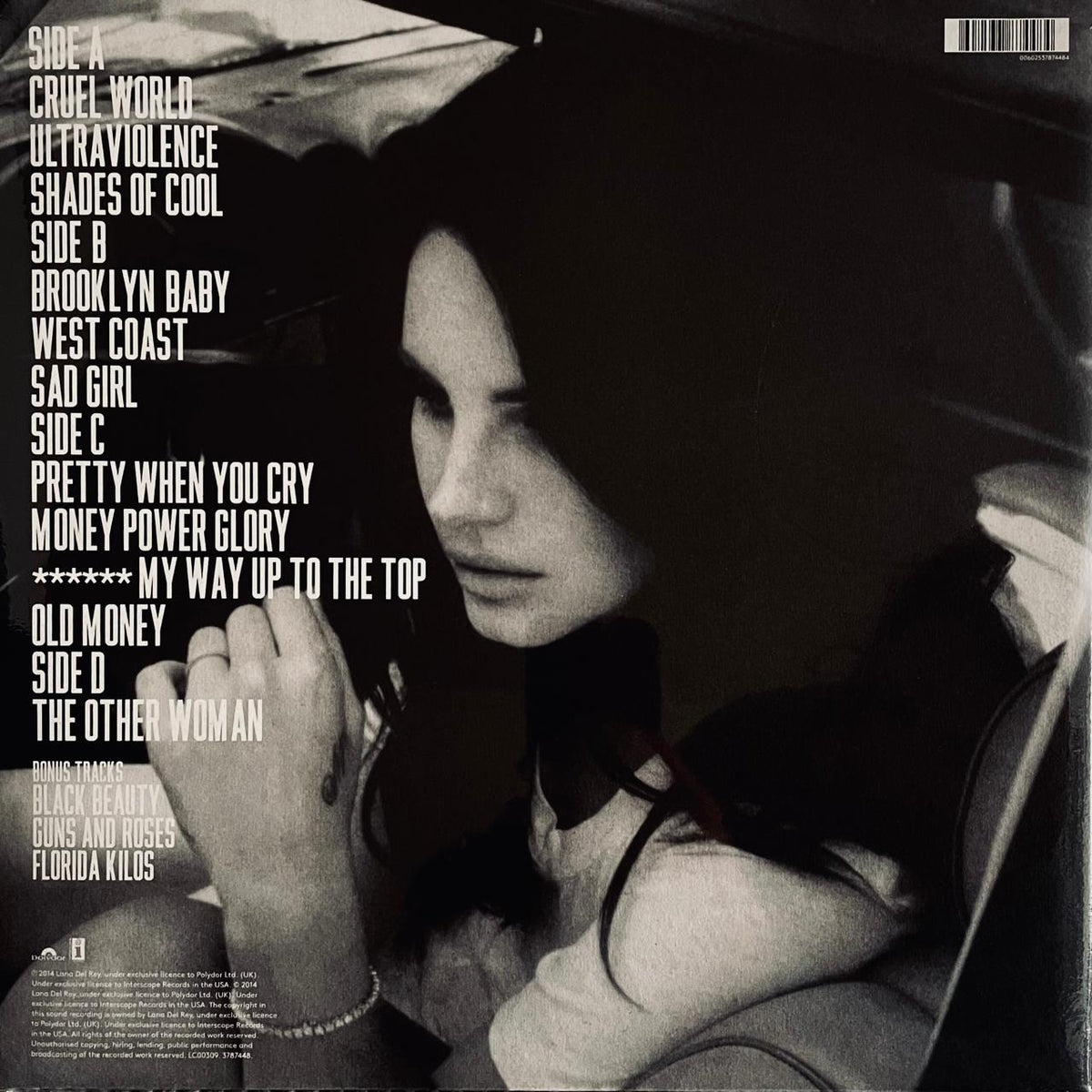Lana Del Rey – Ultraviolence / DISCO DOBLE (NUEVO, SELLADO)